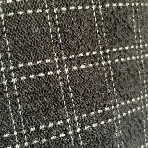 Anthropologie Postmark Keisha Grid Print Structured Top EUC - Picture 4 of 6